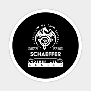 Schaeffer Name T Shirt - Another Celtic Legend Schaeffer Dragon Gift Item Magnet